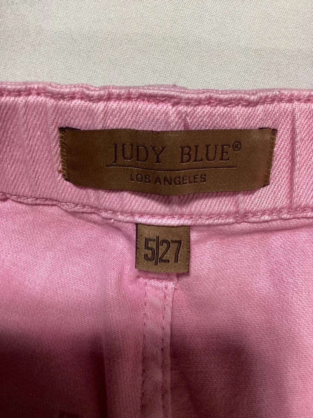 Judy Blue Light Pink High-Rise Jogger Jeans